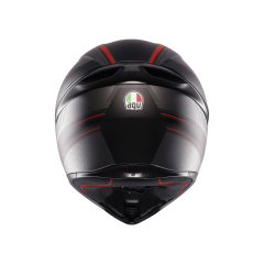Agv K1 S Sling Matt Black Red Kapalı Kask