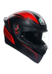 Agv K1 S Warmup Matt Black Red Kapalı Kask