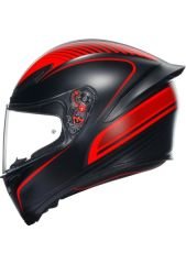 Agv K1 S Warmup Matt Black Red Kapalı Kask