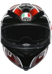 Agv K5 S Multi Plk Tempest Black Red Kapalı Kask