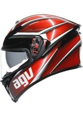 Agv K5 S Multi Plk Tempest Black Red Kapalı Kask