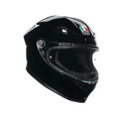 Agv K6 S Black Mono Kapalı Kask