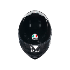 Agv K6 S Black Mono Kapalı Kask