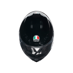 Agv K6 S Black Mono Kapalı Kask