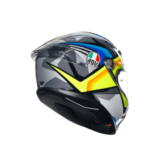 Agv K6 S Joan Black Blue Yellow Kapalı Kask