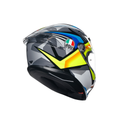 Agv K6 S Joan Black Blue Yellow Kapalı Kask