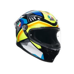 Agv K6 S Joan Black Blue Yellow Kapalı Kask