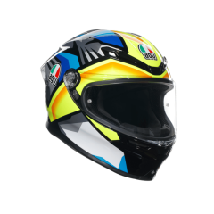 Agv K6 S Joan Black Blue Yellow Kapalı Kask