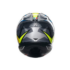 Agv K6 S Joan Black Blue Yellow Kapalı Kask