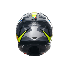 Agv K6 S Joan Black Blue Yellow Kapalı Kask