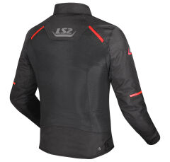 LS2 Breeze Siyah Kırmızı Mont