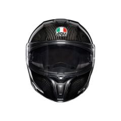 Agv Sportmodular Solid Plk Glossy Carbon Çene Açilir Kask