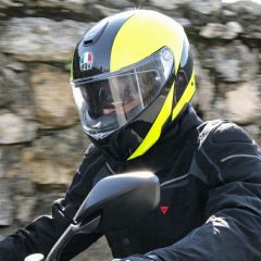 Agv Sportmodular Multi PLK Carbon Yellow Çene Açılır Kask