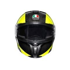 Agv Sportmodular Multi PLK Carbon Yellow Çene Açılır Kask