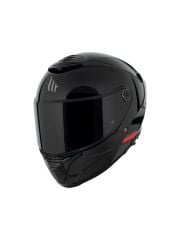 MT Helmets Thunder 4 SV Solid A1 Parlak Siyah Kapalı Kask