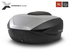 Shad SH59X Arka Çanta Alüminyum Kapaklı (Genişleyebilen Model)
