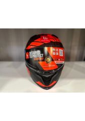MT Helmets Braker Punk Rider B5 Kapalı Kask