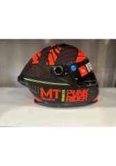 MT Helmets Braker Punk Rider B5 Kapalı Kask