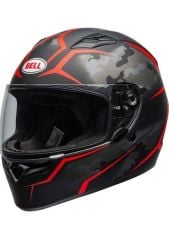 Bell Qualifier Kapalı Kask (Siyah Kırmızı)