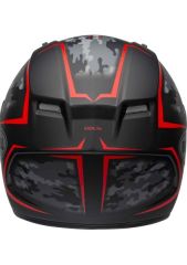 Bell Qualifier Kapalı Kask (Siyah Kırmızı)
