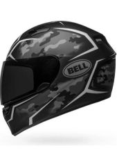 Bell Qualifier Siyah Beyaz Kapalı Kask