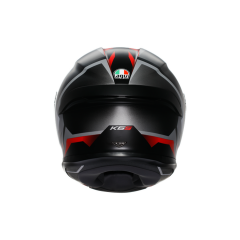 AGV K6 S MPLK Karve Mat Black White Red