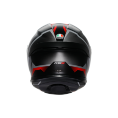 AGV K6 S MPLK Karve Mat Black White Red
