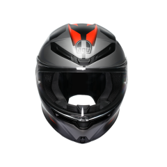AGV K6 S MPLK Karve Mat Black Grey Red