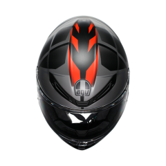 AGV K6 S MPLK Karve Mat Black Grey Red