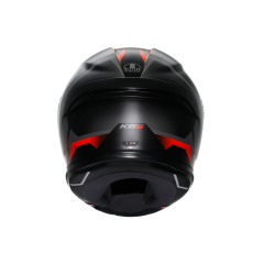 AGV K6 S MPLK Karve Mat Black Grey Red