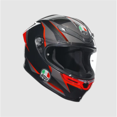 AGV K6 S MPLK Slahscut Black Grey Red