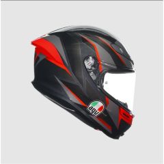 AGV K6 S MPLK Slahscut Black Grey Red