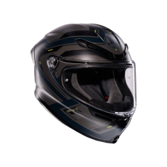 AGV K6 S MPLK Enhance Mat Grey Yellow Fluo