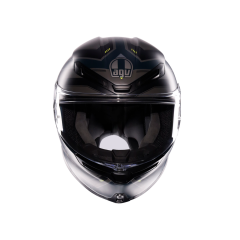 AGV K6 S MPLK Enhance Mat Grey Yellow Fluo