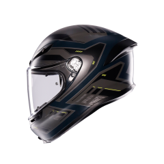 AGV K6 S MPLK Enhance Mat Grey Yellow Fluo