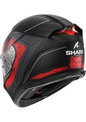 Shark Skwal I3 Rhad Mat Siyah Kırmızı Kapalı Kask
