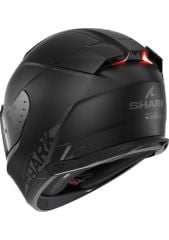 Shark Skwal I3 Blank Mat Siyah Antrasit Kapalı Kask