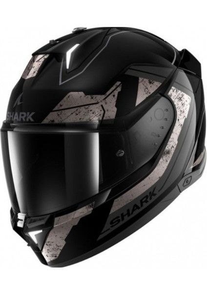 Shark Skwal I3 Rhad Black Krom Kapalı Kask