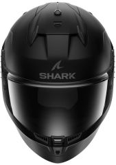 Shark D-Skwal 3 Blank Mat Siyah Kapalı Kask L