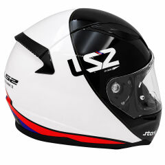 LS2 Rapid 2 Stark Beyaz Kırmızı Mavi KASK