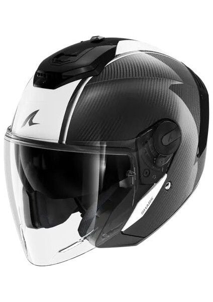 Shark Rs Jet Carbon Skin Açık Kask Dwk