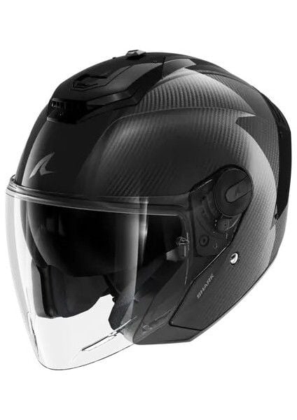 Shark Rs Jet Carbon Skin Açık Kask