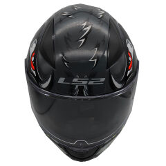 LS2 Rapid 2 Spox Gri Kırmızı Kask